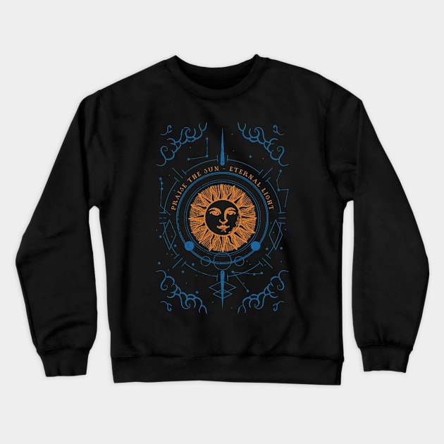 Praise the Sun Crewneck Sweatshirt by Eclecterie